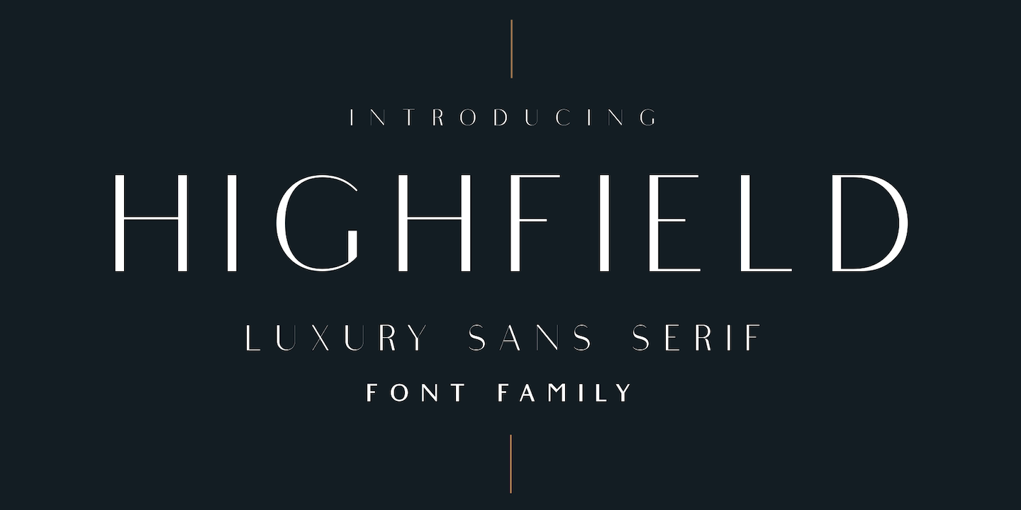 Highfield Font